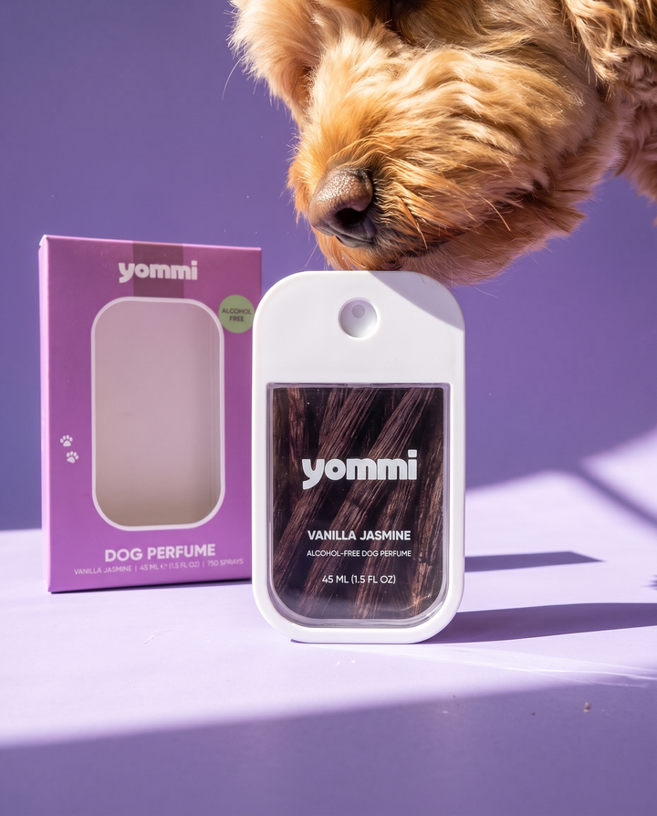 Yommi hondenparfum Vanilla Jasmine – sfeerbeeld