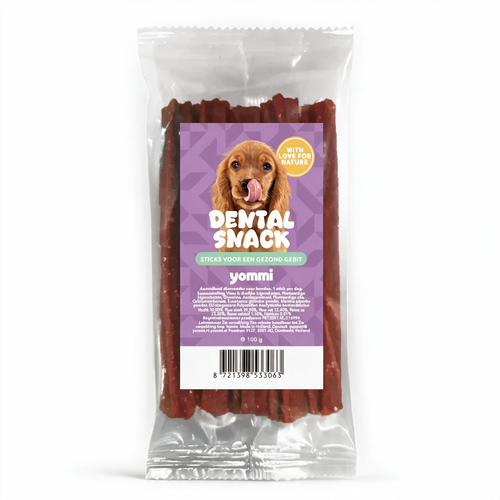 Yommi Dental Snacks – 100% natuurlijke dental sticks voor gebit en frisse adem