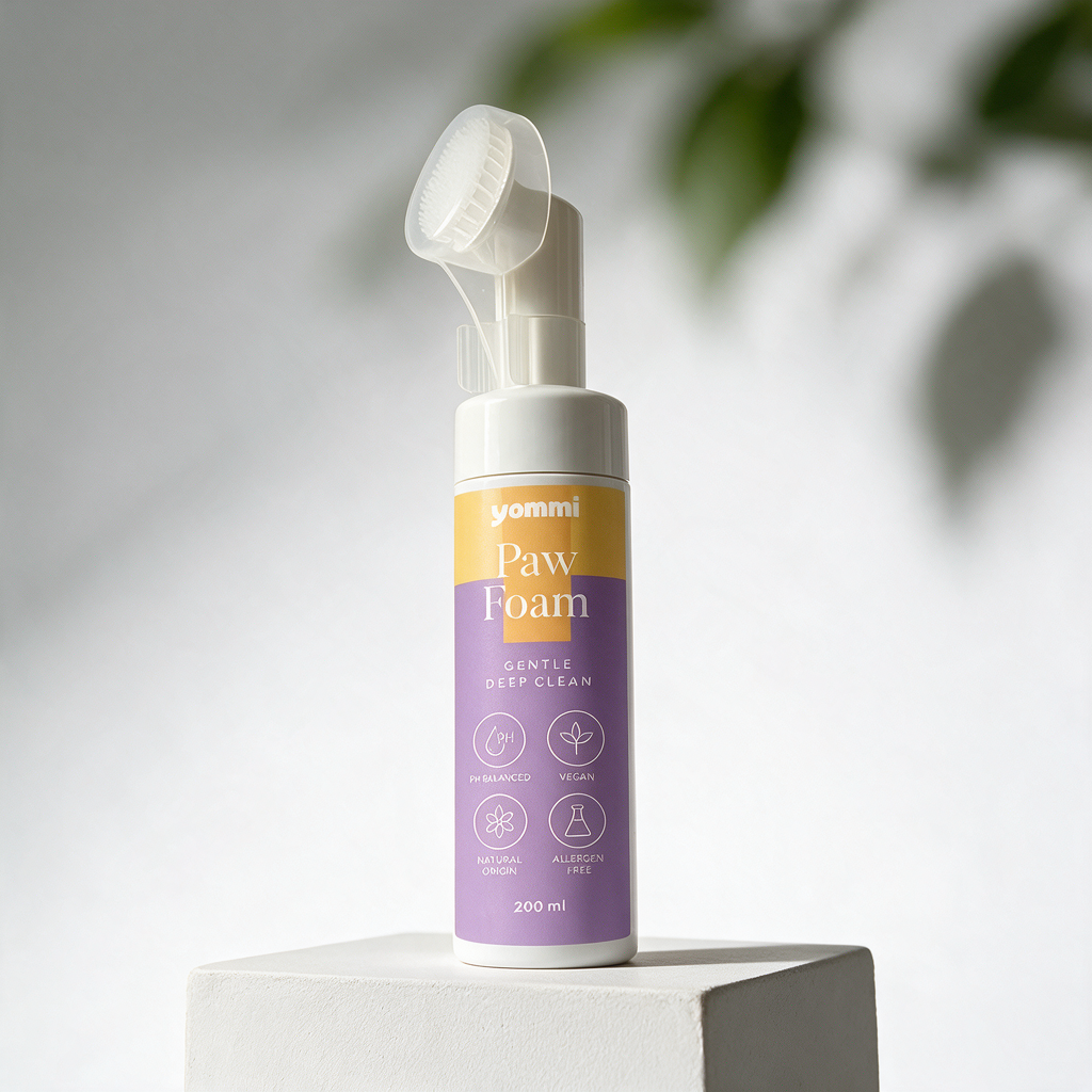 Yommi Paw Foam 200 ml – pootjesreiniger voor honden – foto 2